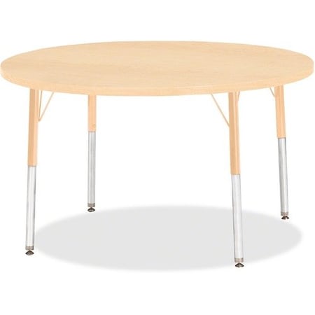 Jonti-Craft TABLE, ACTIVITY, 42inRND, MAPLE JNT6468JCE251